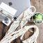 Indoor Outdoor Home Decor Planter Basket 100% Cotton Wall Hanging Macrame Plant Hangers