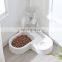 New corner dog bowl small and medium-sized dog food bowl cat bowl automatic cat waterer,
