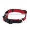 High quality simple and practical waterproof material dog leash and collar set