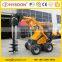 ground  digger  machine wheeled  snow shovel  mini  skid  steer loader
