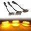 4X4 Accessories truck wheel eyebrow lamp Bumper Hood LED grill lights for Ford F150