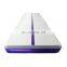 Inflatable Gym Air Track Purple Gymnastics Tumbling Mat With Free Air Pump