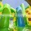 Kids Inflatable Giraffe Jungle Bounce House Slide Combo