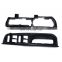 Black Inner Door Handle Cover Grab Trim Bezel Bracket For VW MK4 Set 0f 6