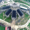 prefabrigated steel design steel space frame auditorium hall roof church hall building