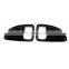 1Pair Front Left&Right Inside Door Handle Trim black For Chevy Uplander 2000-2005 15844059,15844058
