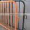 Security Powder Coated Low Carbon Steel Galvanized Wire Crowd Control Barrier Fence