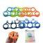Fitness Silicone Five Finger Trainer Stretcher Gymnastics Hand Grip Strengthener Set