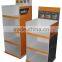 Recyclable Cardboard medicine display rack for supermarket promotion