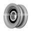 [Longya] Custom cnc metal machining pulley wheel with bearing or roller pulley