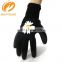 Form Fitting Polyester Shell Leak-proof  Polyurethane Palm Coated Work Gloves PU Cloth Paint Gloves For Automotive Industry