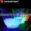 OEM logo printing halloween light LED ice bucket