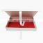 Tableware packaging paper cutlery magnetic box with ribbon