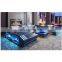 Luxury Italy Design Sectional Sofa Bed  Modern LED Living Room Furniture Genuine Leather Sofas Sets