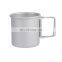 Custom Low MOQ Logo Manufacturers Color Printed Coffee Sublimation Wholesale Enamel Camping Mugs