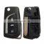 Car Remote Control Key Shell Cover Case Fob Flip 3 Buttons For Toyota Corolla Ex Vios