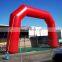 Cheap inflatable race start finish line arch building entrance arch for event