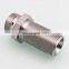 OEM ODM Provided Hot dip galvanized Industry Pipe Fitting Hydraulic Fitting Types Thread Connecting Straight Adapter