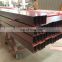 6063 T5  Standard Size CABERNET Wooden Grain Coating Aluminium Rectangular Tube Pipes