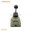 HV 4 way pneumatic air hand lever pull rotary switch valve