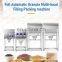 Automatic pneumatic back seal medicinal herbs Chinese medicine pills packing machine