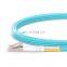 LC UPC to LC UPC Duplex 2.0mm PVC (OFNR) OM4 Multimode Fiber Optic Patchcord Cable