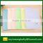 Decorative multi-pockets manila wallet file folder with elastic bands