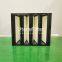 592x592x292mm Uters industrial sub-efficient plastic frame air filter