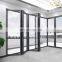 Chinese supplier the latest design of European heavy-duty low-cost heat insulation double-layer glass aluminum folding door