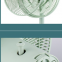 Electric fan Platform fan household flat cycle fan 15 high volume head shaking fan