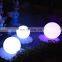 Waterproof Solar Rotatable Outdoor Glass Crystal Solar Garden Camping Hanging LED Round Ball Lights with Hanging Hook Lamp Bulb