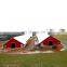 warehouse horse stable prefab steel structure building stainless steel glass building