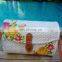 Handwoven Big Size Rattan Straw Purse Decoupage Bag wholesale