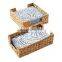 HAndwoven Ecofriendly Straw Water hyacinth napkin holder High Quality decor made Cheap Wholesale in Vietnam