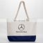 Customised soft washing durable organic cotton tote draw string shoe bag small foldable canvas cloth zippered bag with logo