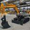 Track Mini Excavator for Sale 2 Ton 2.5 3 Ton 5 Ton Small Rubber China Cheap Price 0.6 Ton 0.8 Ton 1 Ton 1.5 Ton 1.7 Ton 175mm