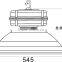 120w 150w 200w 250w low frequency induction high bay light induction lamp