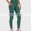 New Wholesale High Waist Tummy Control Yoga Leggings Nude Feeling With Side Pockets Sports Gym Legging Pants Women Yoga Tights