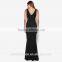 Blank maxi women dress with high quality dress wholesale D272