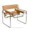Modern Leather Wassily Arm Chair