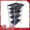 Beiqi Hair Salon Trolley with 4 Trays Supplier Beauty Salon Equipment