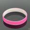 Factory Directly Soft Material Blank Color Coated Silicone Bracelets