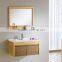 Hotel Wooden Single Luxury Mirror Waterproof Bathroom Furniture
