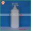 big capacity 600ml 500ml 400ml 300ml white HDPE square plastic shampoo bottle with lotion pump