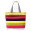 Summer Canvas Women Beach Bag Fashion Color Printing lady Girls Handbags Shoulder Bag