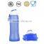 Plastic Foldable Collapsible drinking water bottle