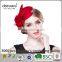 Fashion Women Church Hat Wholesale Wool Felt Fascinator                        
                                                Quality Choice