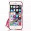 Luxury Vintage Tassel Metal Hook PU Leather Hard Mobile Phone Cover Case For iPhone 6 G 6S Plus