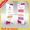 New 2016 portable digital hand reflective roll up banner stand