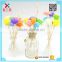 colorful air freshener scent sola wood flower for home decoration